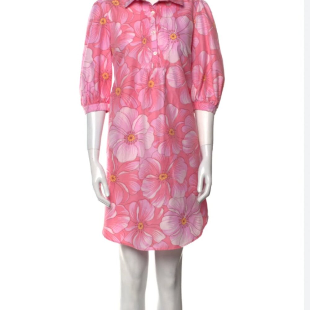 Mayle Floral Print Mini Dress